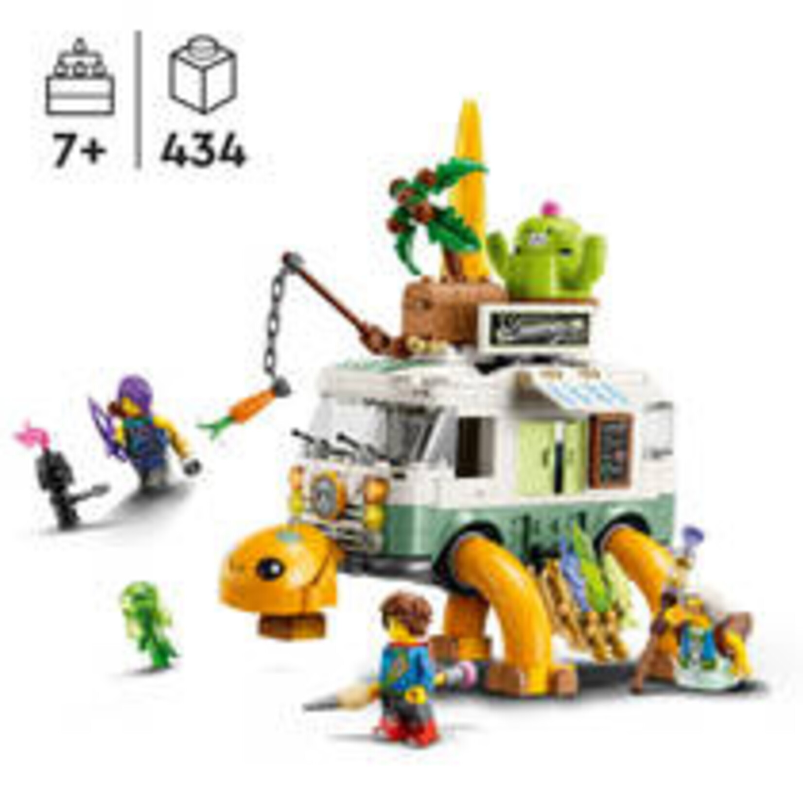 LEGO LEGO DREAMZzz Mrs. Castillo's Turtle Van Campervan Set - 71456