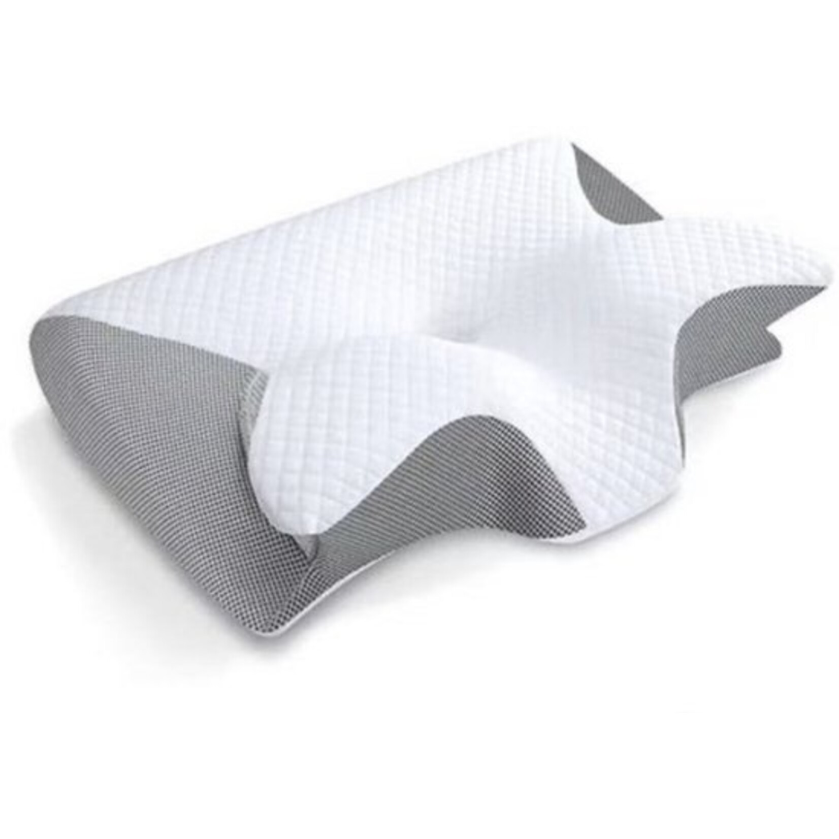 Breathable Pillow - Butterfly Pillow - Anti-Snoring - CPAP Pillow ✓ Orthopaedic Memory Foam Neck Pillow - Ergonomic Butterfly Sleep Pillow - Cervical Pillow - Memory Foam for Neck Problems - Comfortable Bed Pillow - Breathable Pillow Apnoea