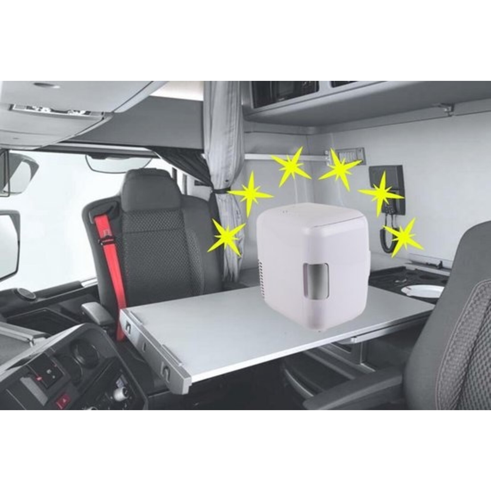 Malatec Mobiele minikoelkast - Frigobox - Kamperen - Minibar - Minikoelkast 4 liter