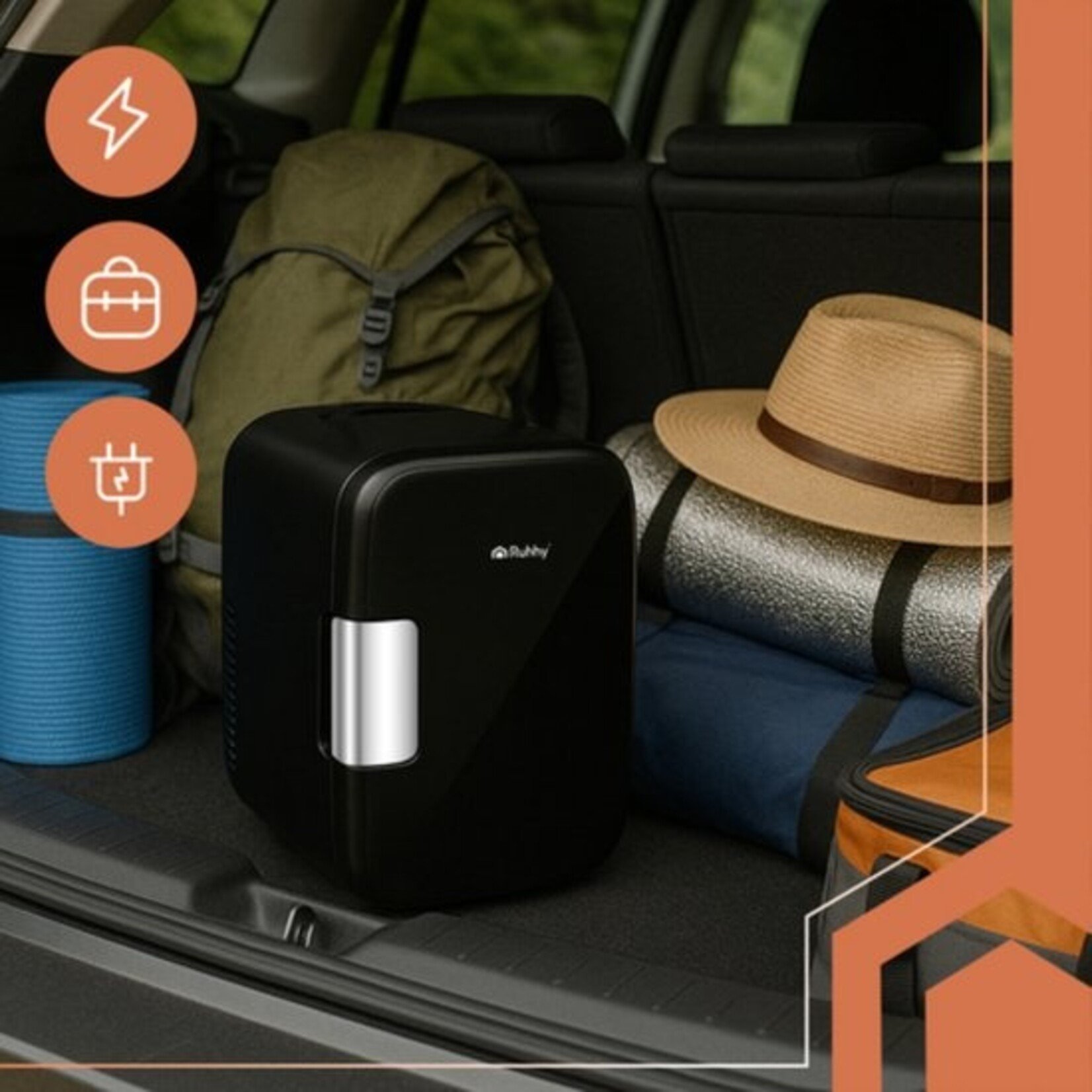 Malatec Mobile mini fridge - Frigobox - Camping - Minibar - Mini fridge 4 litres