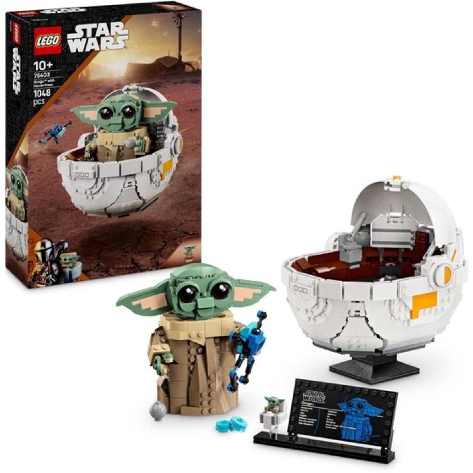 LEGO LEGO Star Wars: The Mandalorian™ Grogu™ with Floating Stroller 75403