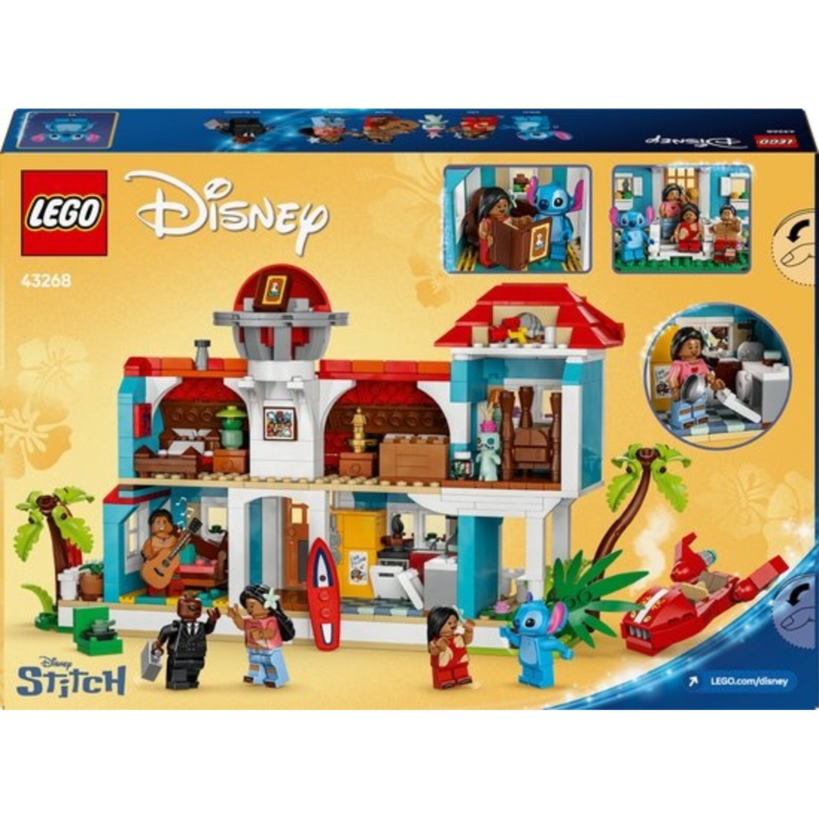 LEGO LEGO® Disney Lilo & Stitch Beach House - 43268