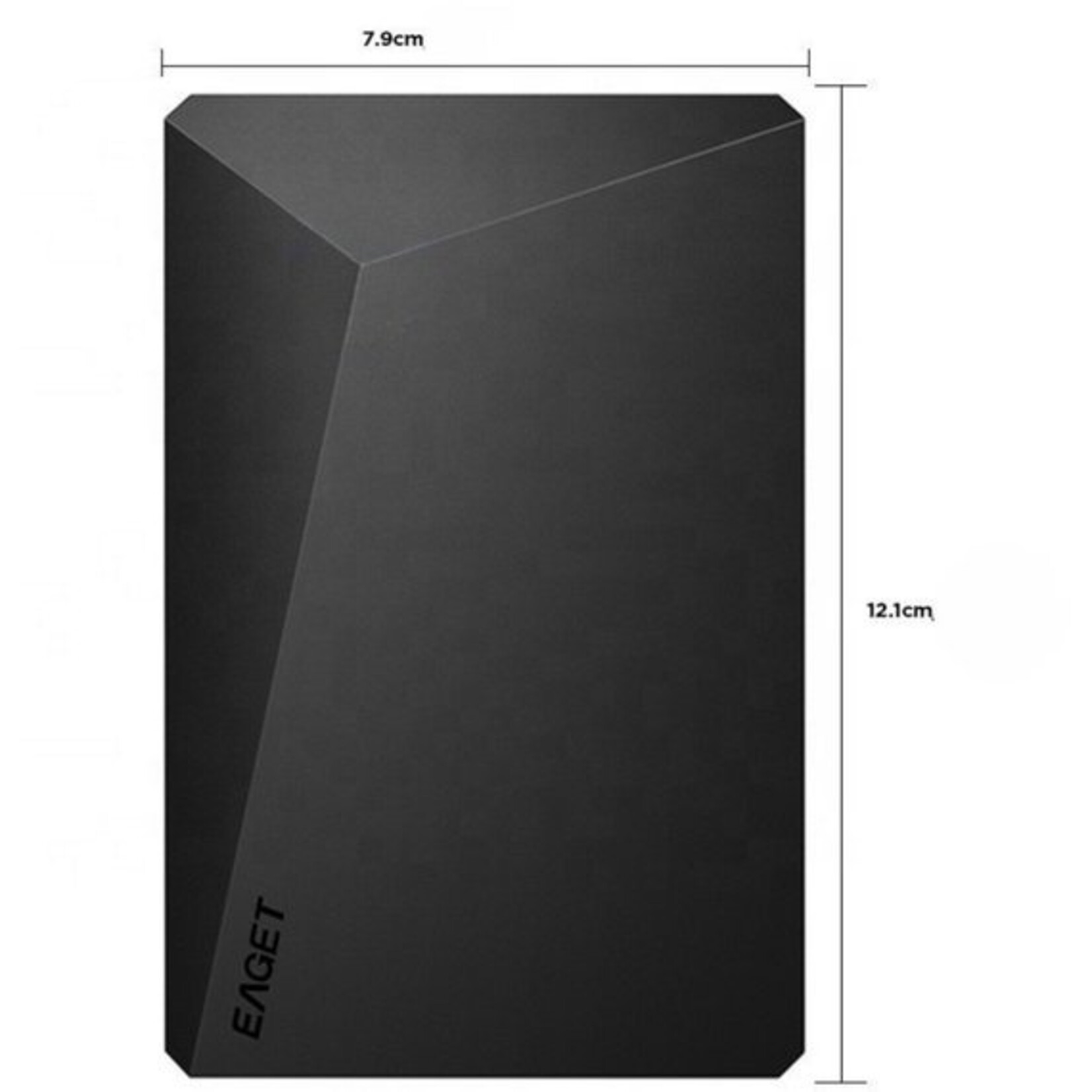 Eaget Eaget HDD drive - External hard drive - 1TB (2x500GB) - External hard drives – Hard drive – Plug and Play