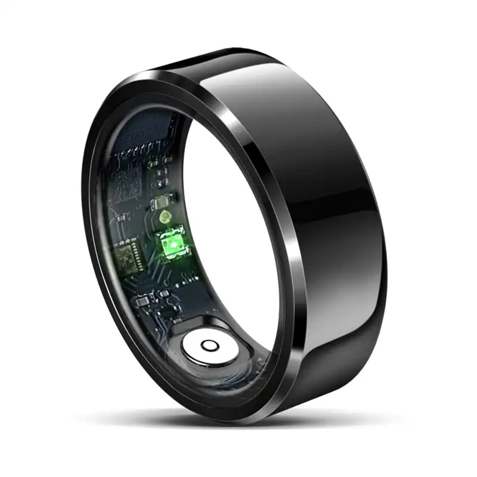 Parya – Smart Ring - Europese ringmaat 62- Waterdicht – Slaapmonitor – Hartslagmeter - SpO2 Monitor - Dagelijkse Activiteitstracking - Mobiele App – Zwart