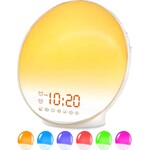 Wake-up light – Alarm clock radio – Night light – Bedside lamp – Light therapy lamp – White