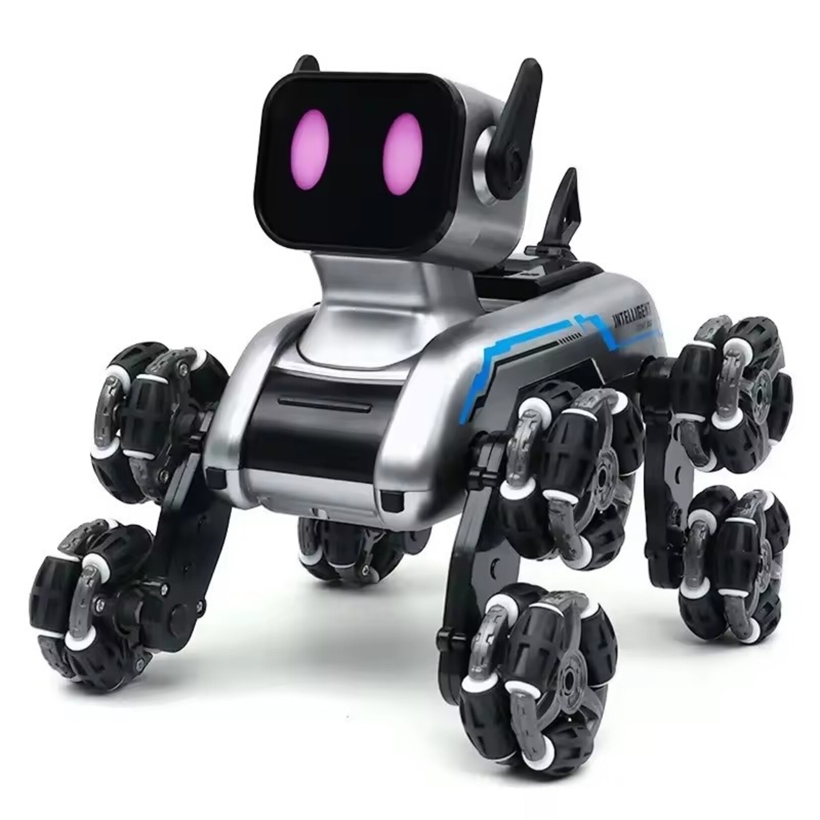 Dutch Wanted - Robot Dog - Remote-Controlled Dog - Interactive Dog - Rechargeable - With Remote Control