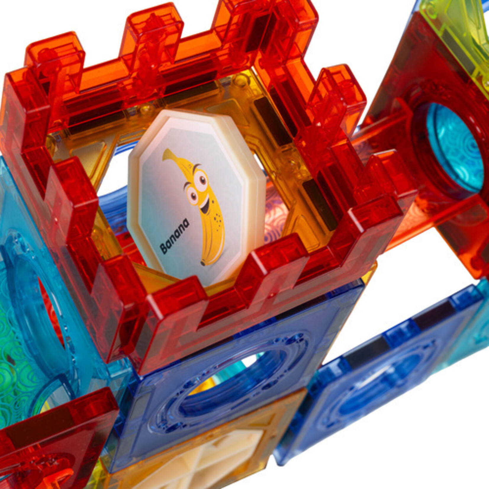 Bobbel Home Magnetische Bouwset 96 Delig - Magnetische Tegels - 3D Bouwblokken - Constructie Speelgoed - Creatief Speelgoed - Educatief Speelgoed Kinderen 3+