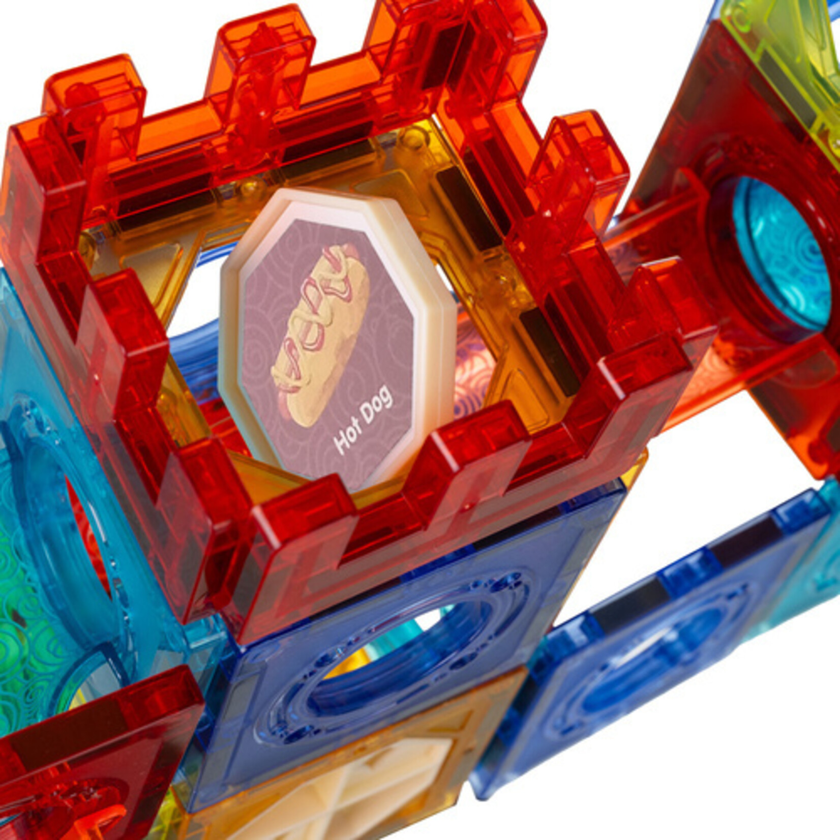 Bobbel Home Bobbel Home Magnetische Bouwset 110 Delig - Magnetische Tegels - 3D Bouwblokken - Constructie Speelgoed - Creatief Speelgoed - Educatief Speelgoed Kinderen 3+