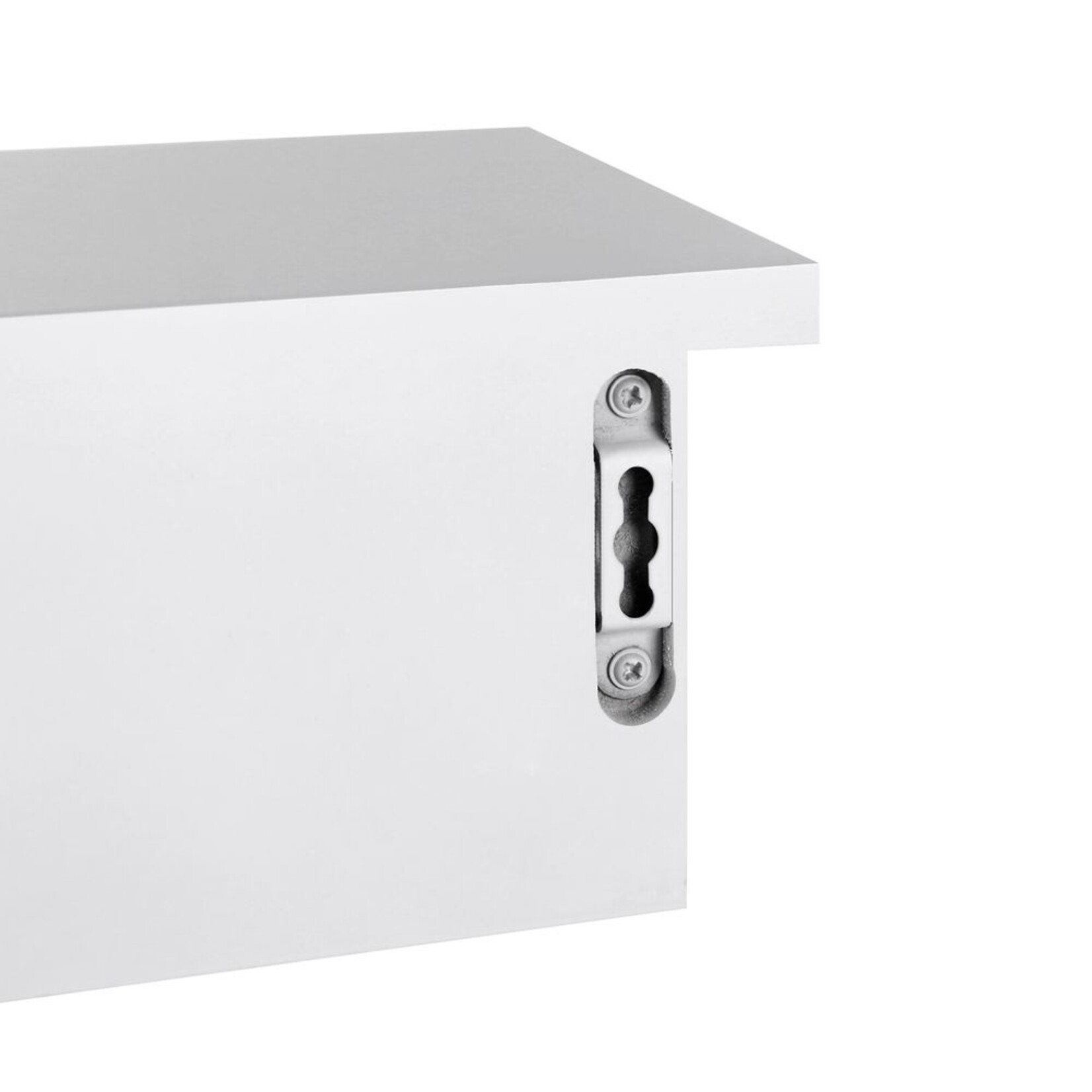 Bobbel Home Bobbel Home Wandplank Met 2 Laden – Zwevend Rek Wit 65 × 15 × 10 cm