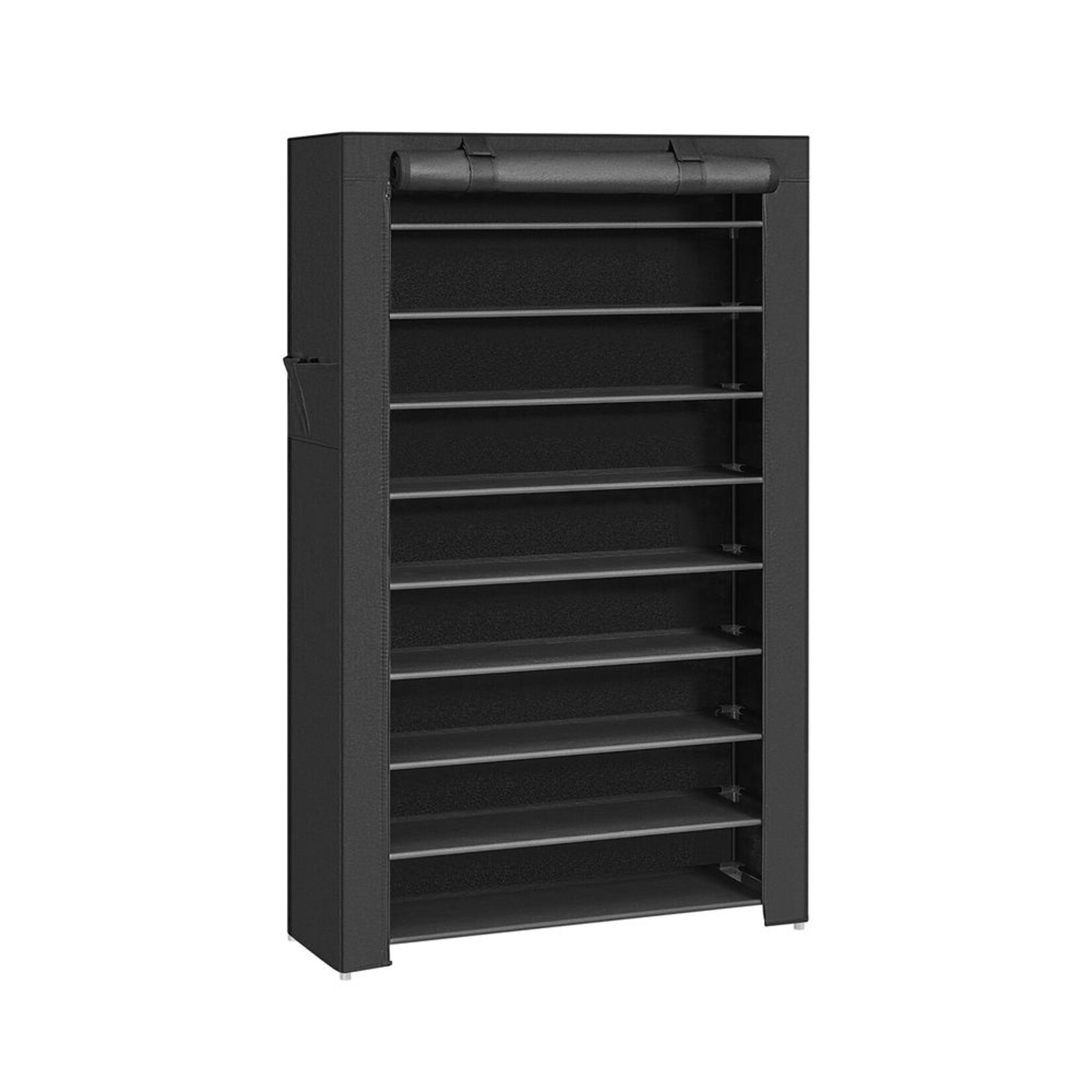 Bobbel Home Bobbel Home Shoe Cabinet with 3-Tier Open Storage – Stable Shoe Rack 60 × 25 × 70 cm