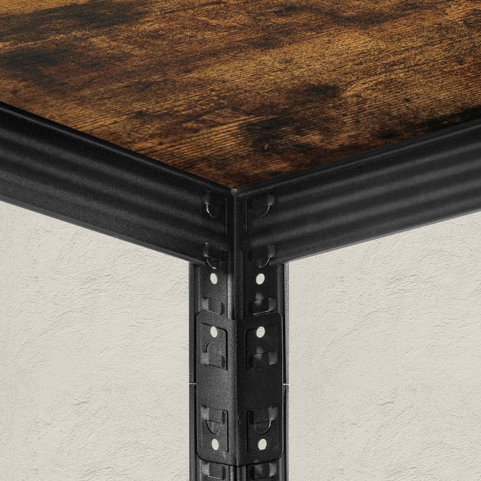 Bobbel Home Bobbel Home Industrial 5-Tier Adjustable Storage Cabinet – Stylish & Strong 37 × 37 × 150 cm