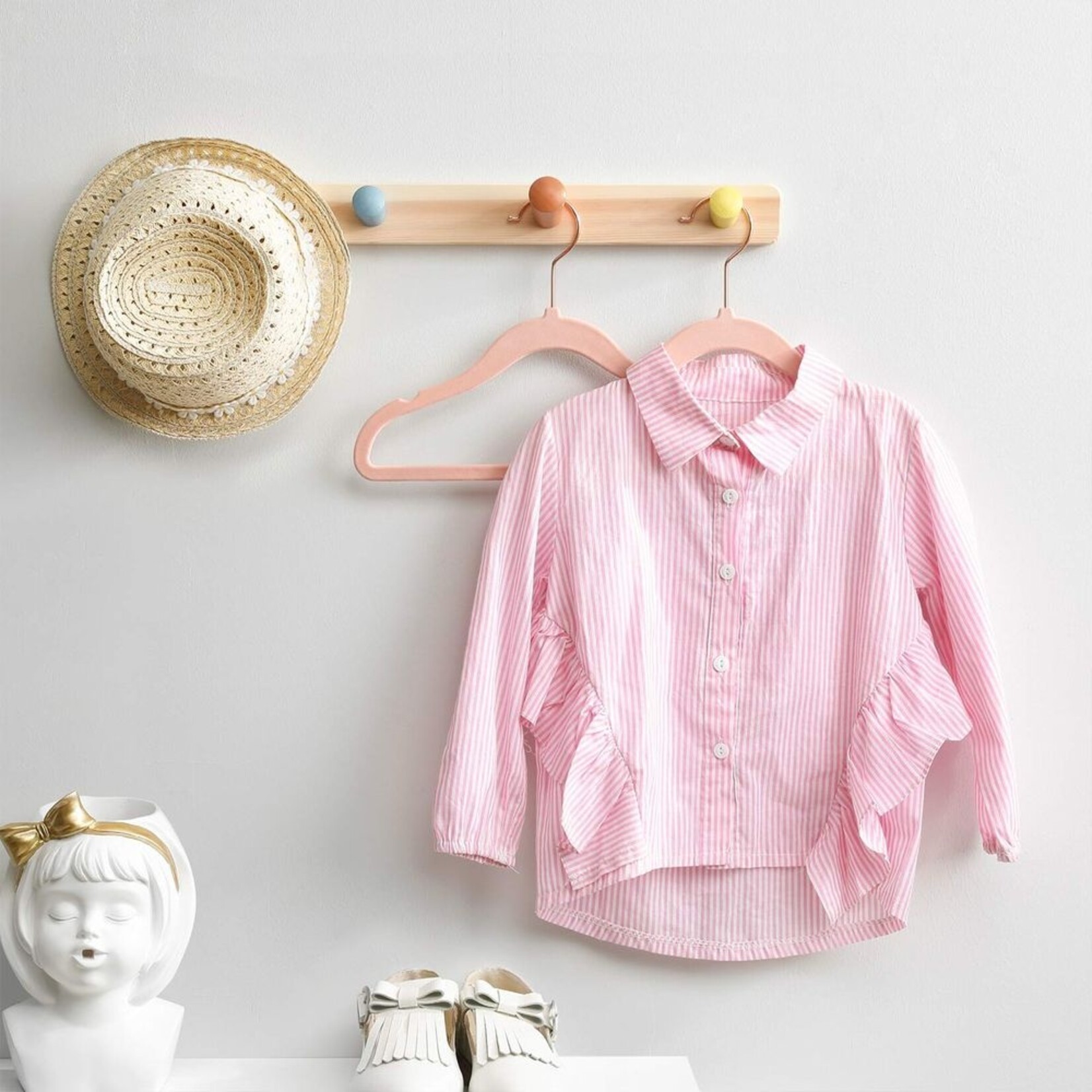 Bobbel Home Bobbel Home Kinder- & Babykledinghangers 50-delig – Anti-Slip Fluwelen Set Voor Garderobe