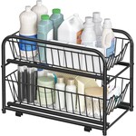 Bobbel Home Bobbel Home Kitchen Organizer Stackable & Expandable with Metal Frame Black 36.5 × 21 × 27 cm