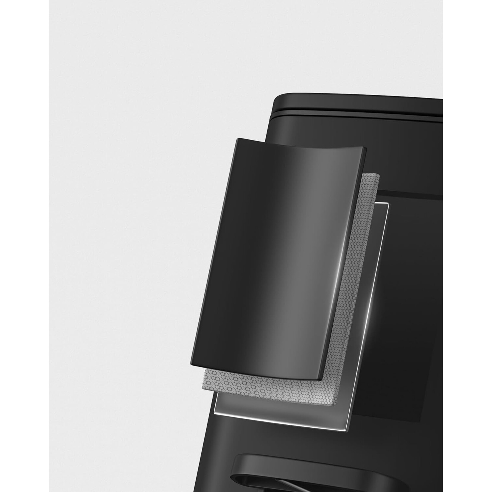 Bobbel Home Bobbel Home Pedal Bin with Soft-Close Lid 6 L Black – Compact for Bathroom