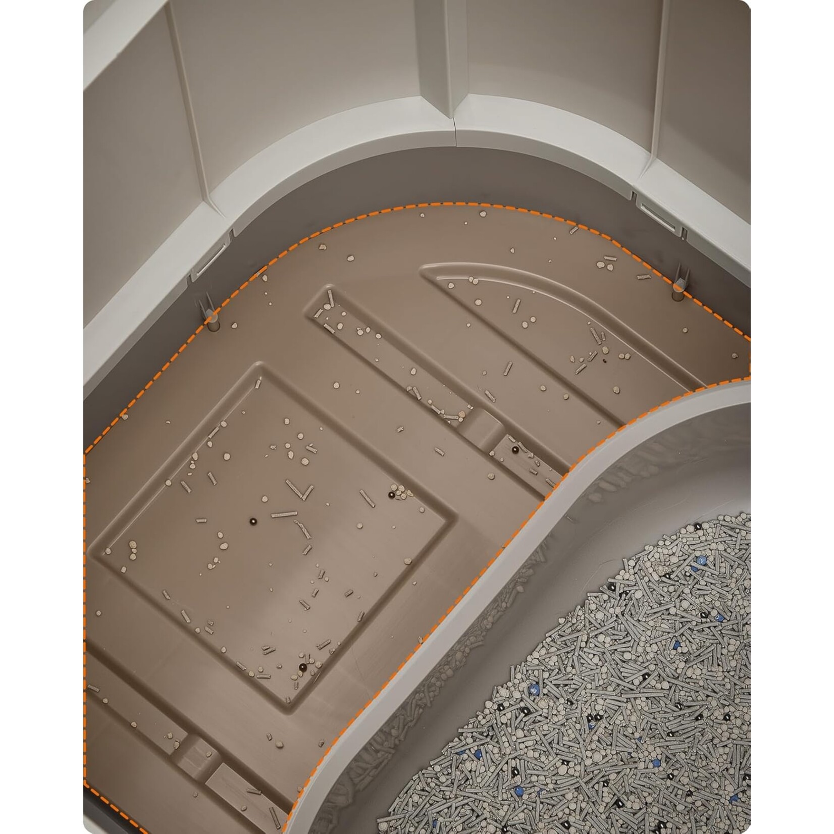 Bobbel Home Bobbel Home XXL Cat Litter Box with pull-out drawer and lid – Easy to clean