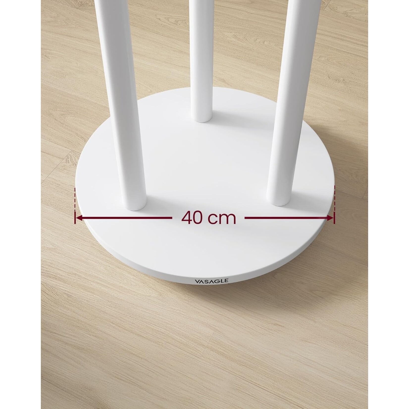 Bobbel Home Bobbel Home Kapstok 3 delig - Gaderobe rek - Met Haakjes En Planken 11 Haken Voor Hal Slaapkamer