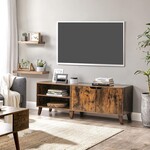 Bobbel Home Bobbel Home Industrieel TV Meubel 140 cm Vintage Bruin TV Kast voor Televisies tot 60 Inch