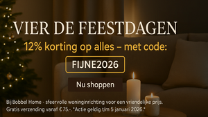 Vier de feestdagen met Bobbel Home – sfeervol wonen en stijlvolle cadeaus