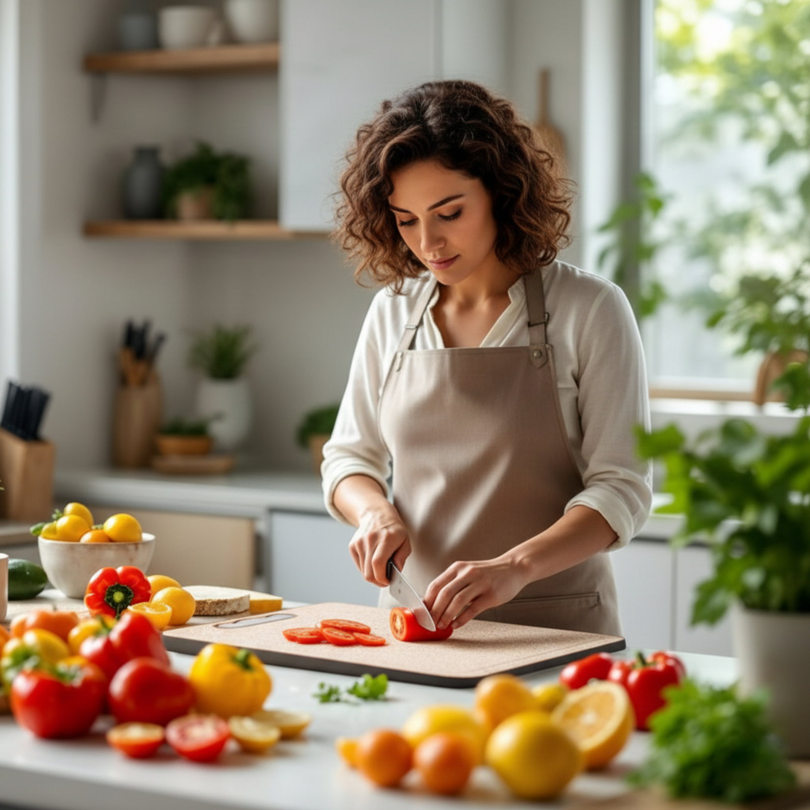 Dutch Wanted Dutch Wanted Roestvrijstalen Snijplank - RVS Snijplank - Dubbelaspfunctie - Cutting Board - Vaatwasserbestendig - Antislip Materiaal - RVS zijdig met Tarwevezel kant - Vermijd Microplastics - Hygiene - BPA Vrij