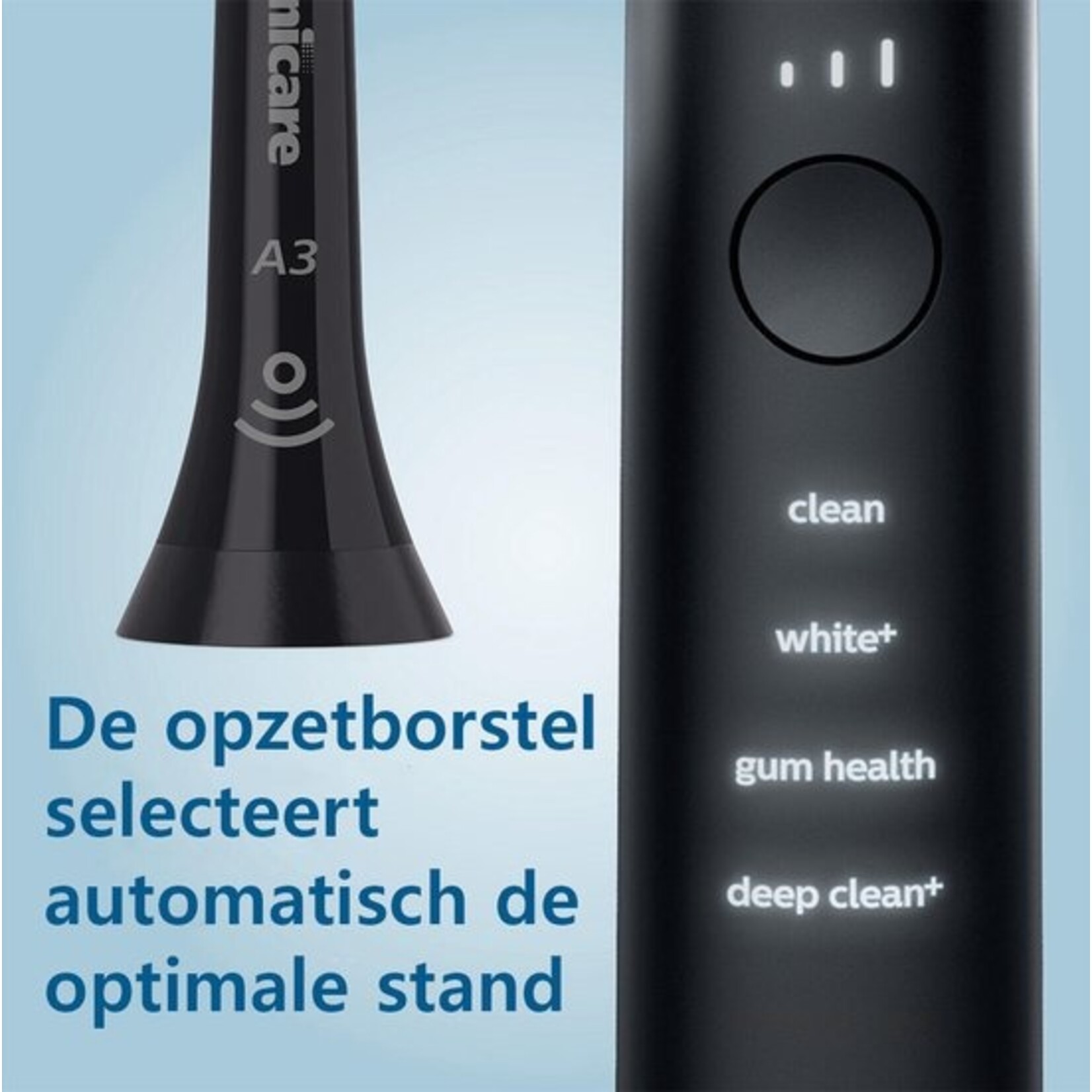 Philips Sonicare DiamondClean 9000 - Electric toothbrush - Water flosser - Black - HX3886/43
