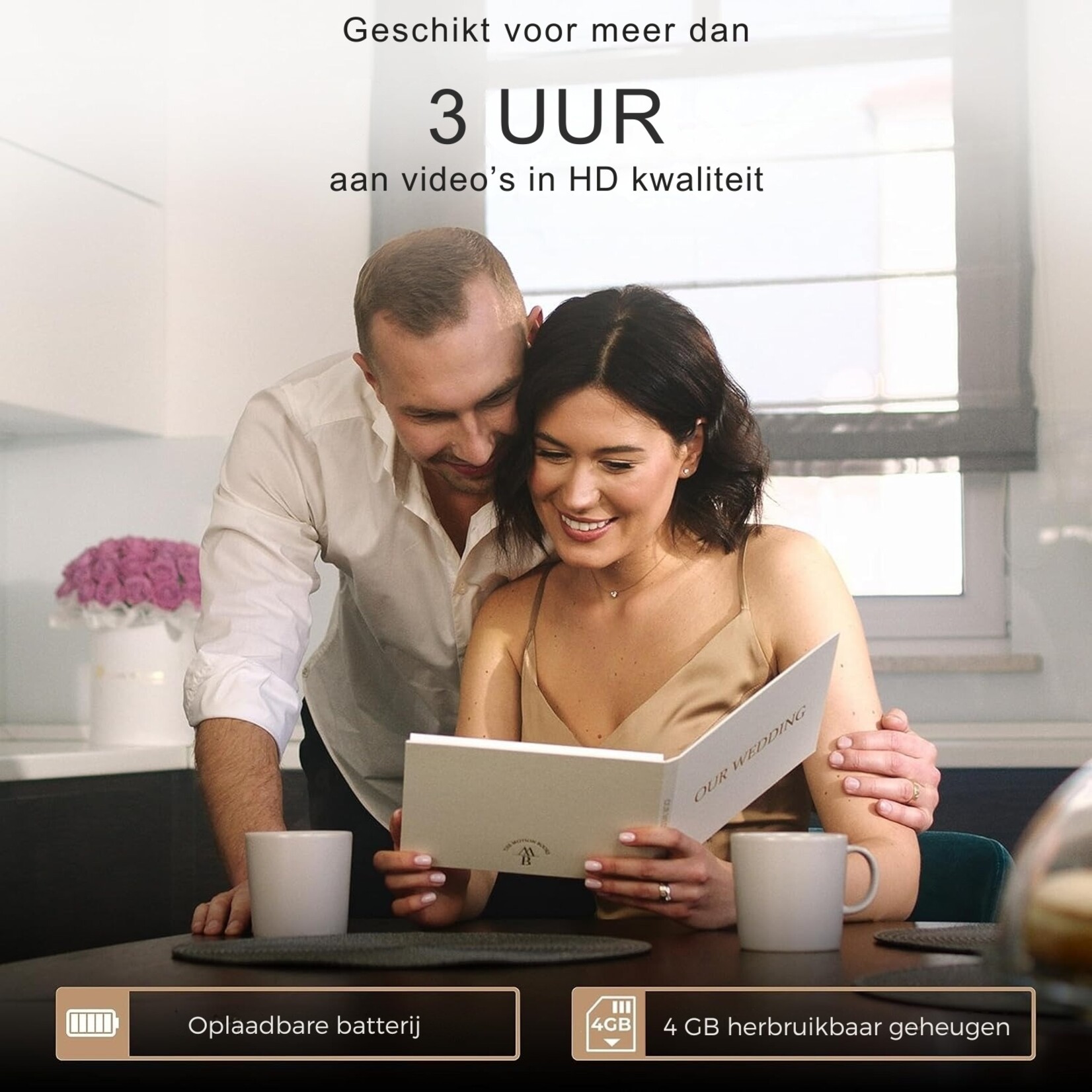 Dutch Wanted Dutch Wanted Videowenskaart – 7 inch HD Scherm | I Love You