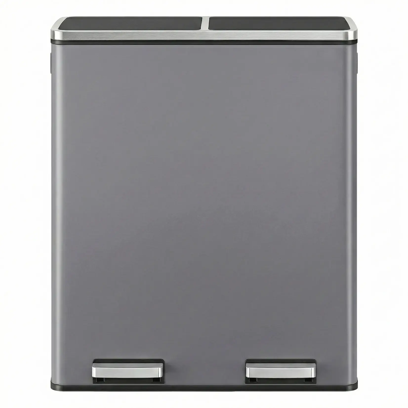 Bobbel Home Bobbel Home 60-litre Recycling Bin - Bins - Pedal Bin - Slate Grey