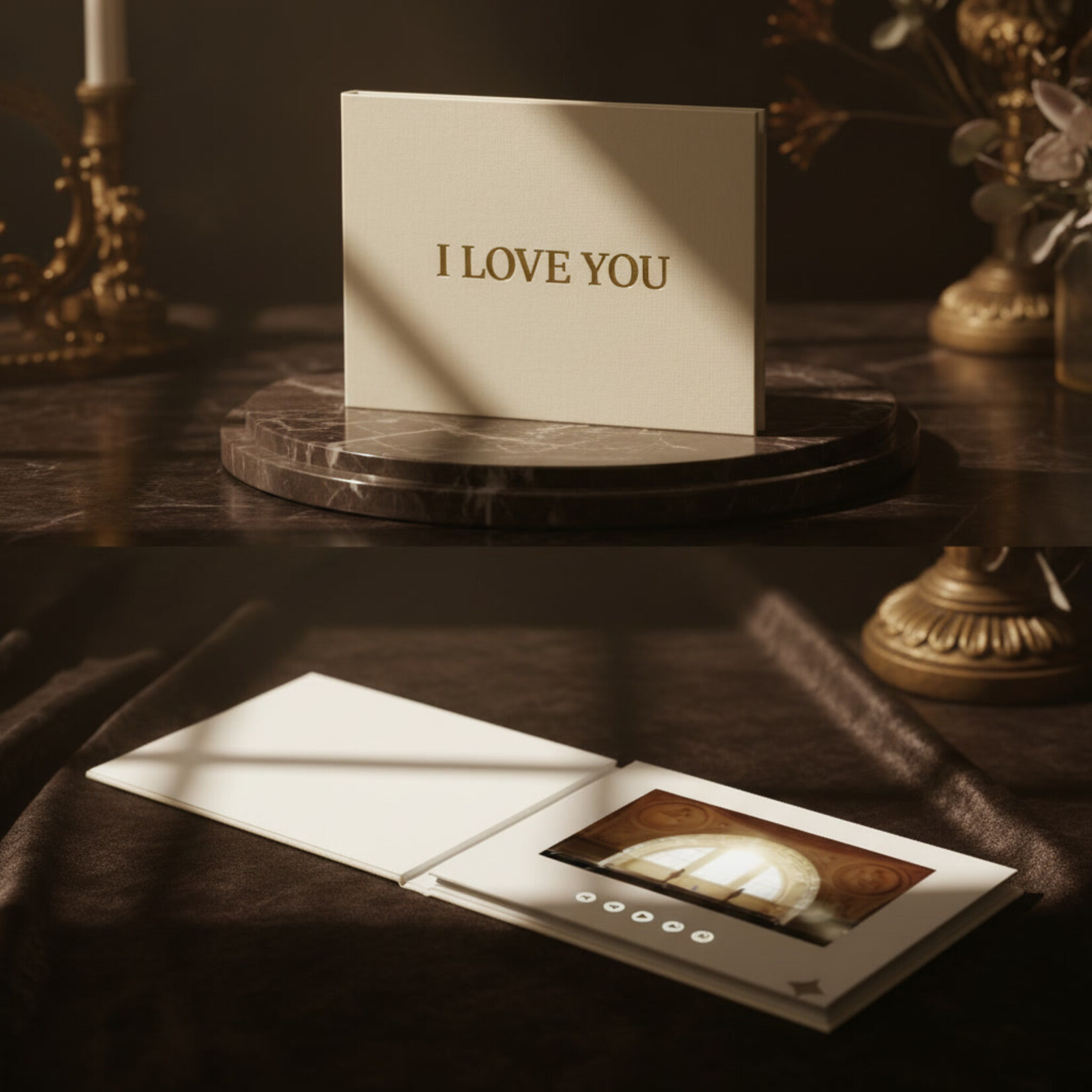 Dutch Wanted Dutch Wanted Video Greeting Card – 7-inch HD Screen | I Love You