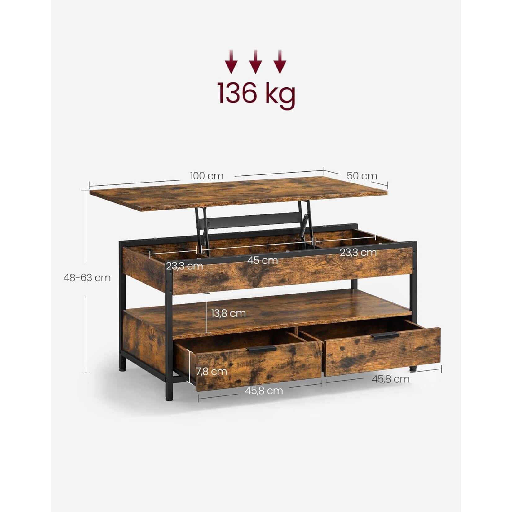 Parya Home Salontafel – Stijlvol, Functioneel en Praktisch