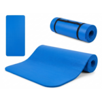 Bobbel Home Luxury Yoga Mat – 1cm Extra Thick – NBR Non-Slip – Fitness Mat for Yoga, Pilates & Home Workouts – 180x60cm – Blue