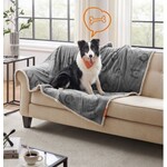Bobbel Home Bobbel Home Waterproof Dog Blanket - 150 x 125 cm - Reversible Sherpa and Flannel - Non Slip - Washable - Grey