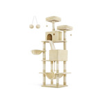 XXL Cat Tree 206 cm – Beige