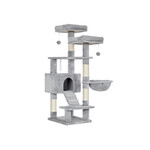 Cat Tree Activity Centre 142 cm – Light Grey