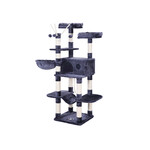 XXL Cat Tree Cat Condo 164 cm – Smoky Grey