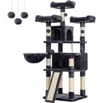 XXL Cat Tree 168 cm – Smoky Grey