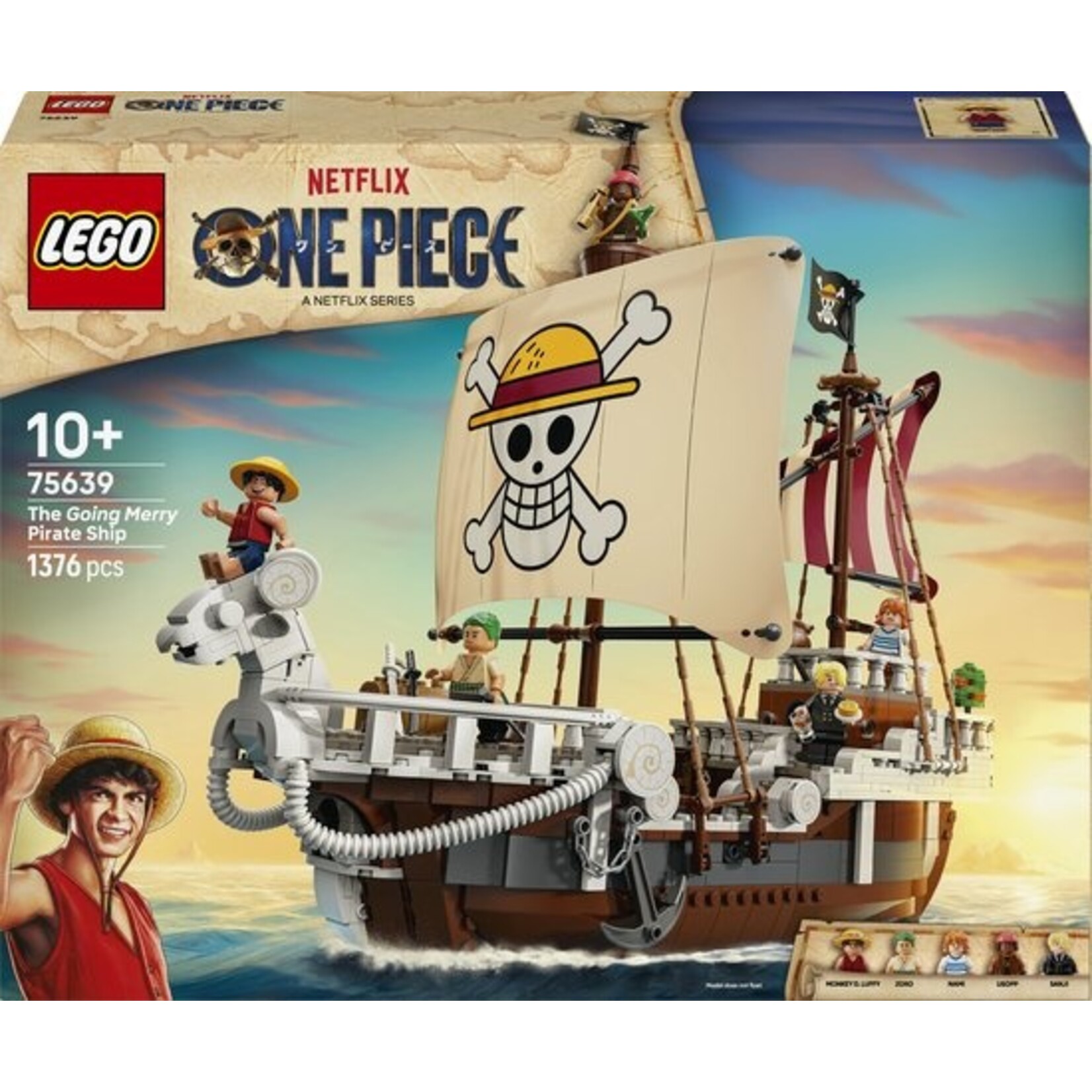 LEGO LEGO® ONE PIECE Going Merry Pirate Ship Building Set - 75639