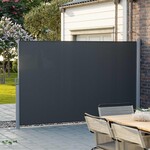 Bobbel Home Zijluifel – Uittrekbaar – 200 x 400 cm – Privacy scherm – Grijs