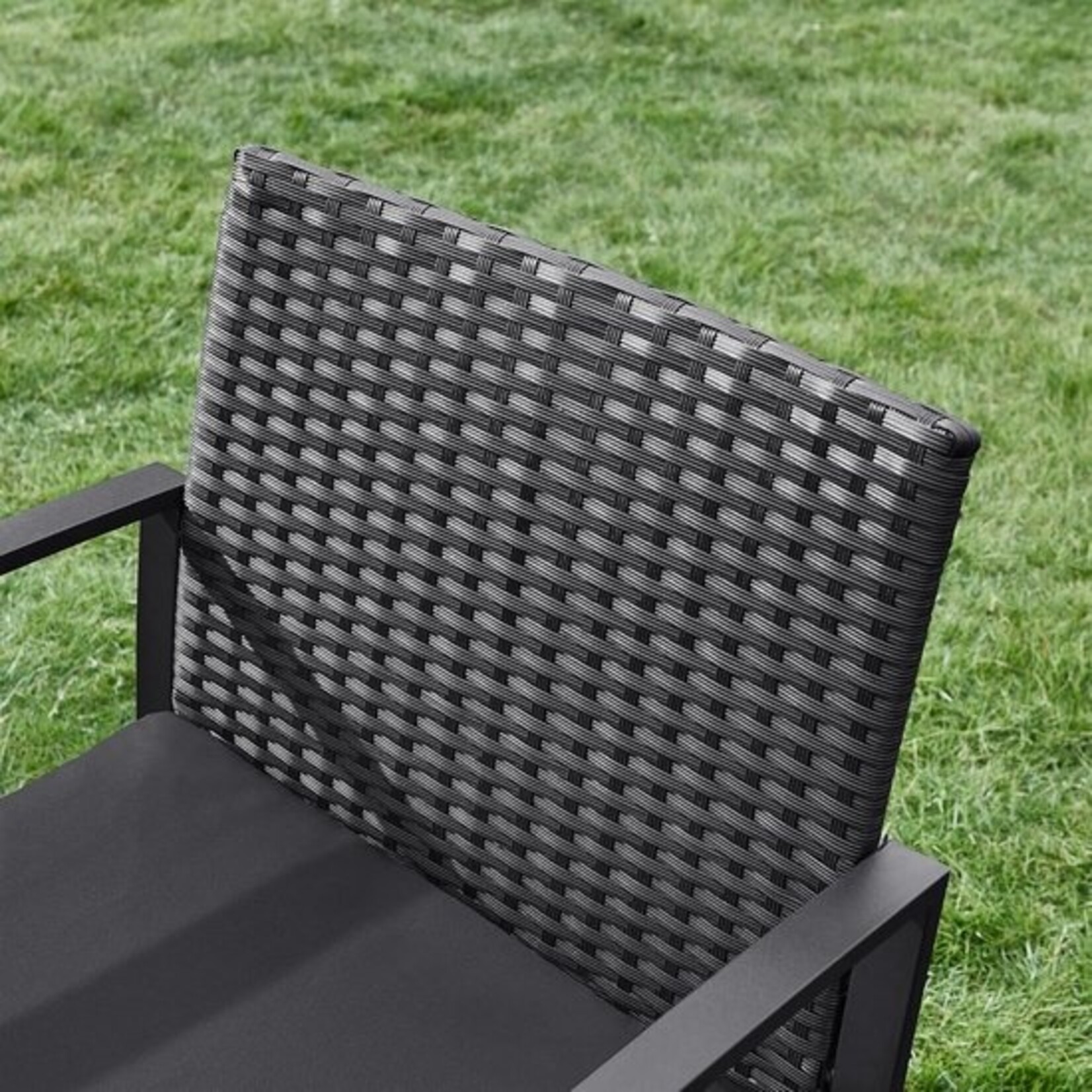 Bobbel Home Bobbel Home Bistro Set – 3-Piece – Poly Rattan – Black