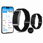 Parya Dutch Wanted 2025 Schermloze Fitness Armband – GPS Tracker, Stappenteller & Slaapmonitor