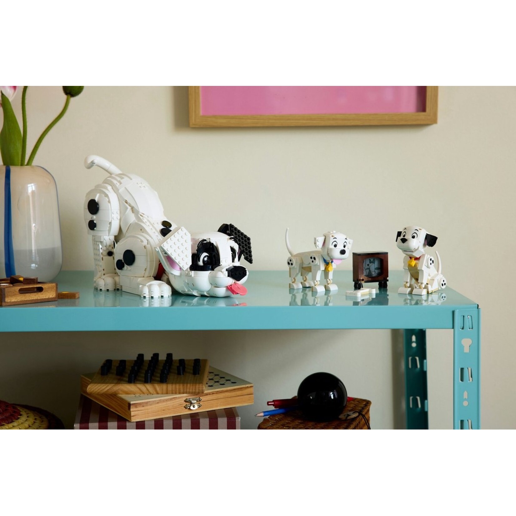 LEGO LEGO Disney Lucky and Penny from 101 Dalmatians - Building Set with 2 Posable Puppies - Ages 6+ - 43271