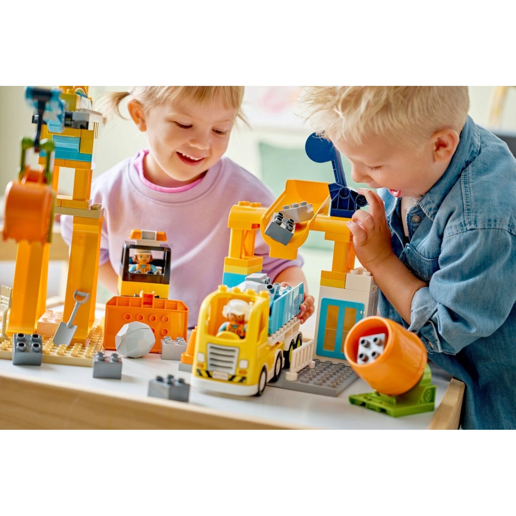 LEGO LEGO Duplo Town 10476 – Building Site – For Girls and Boys – Multicoloured