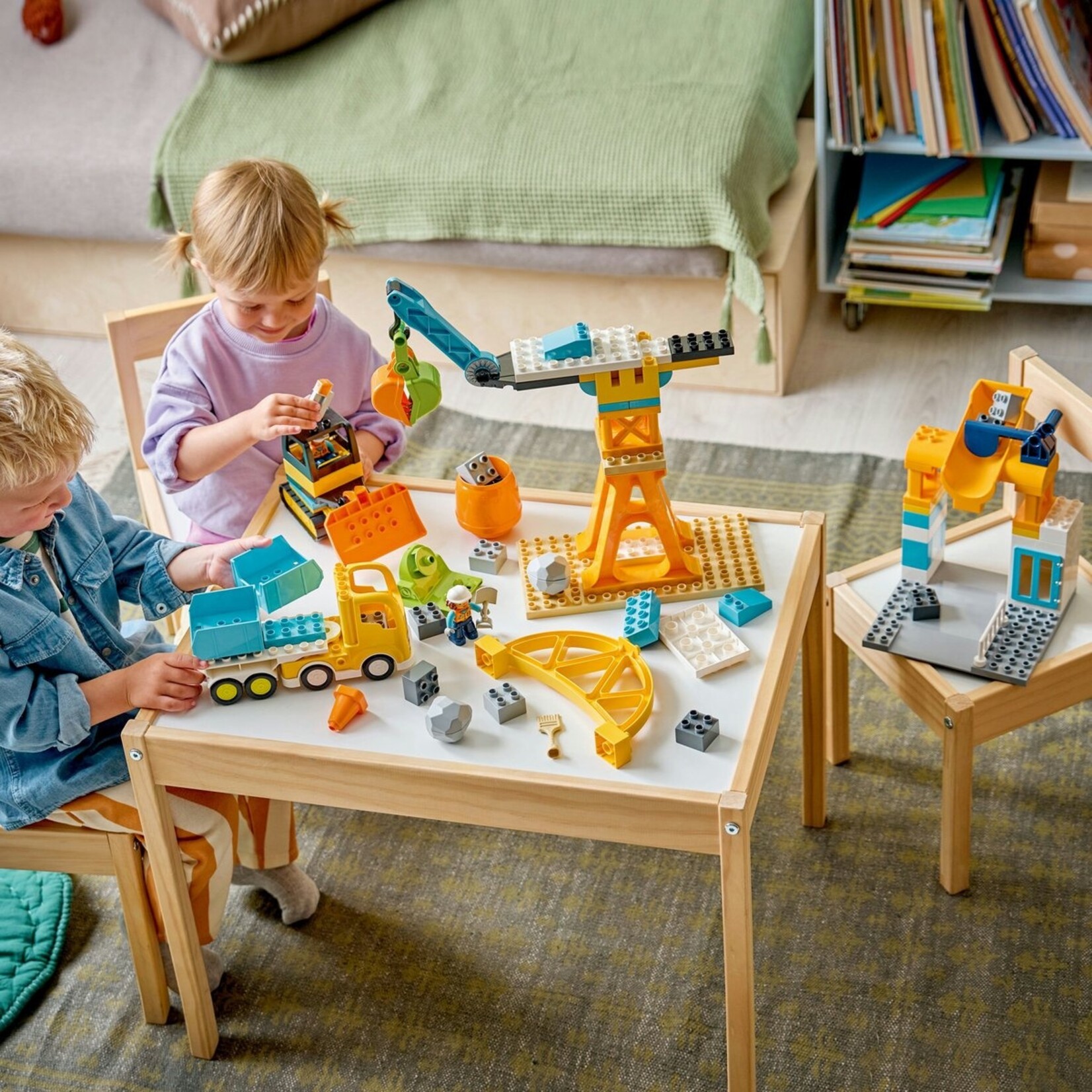 LEGO LEGO Duplo Town 10476 – Building Site – For Girls and Boys – Multicoloured