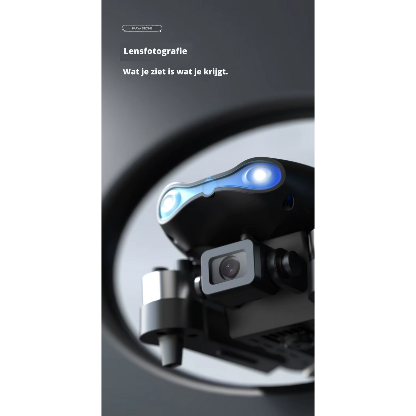 Dutch Wanted Dutch Wanted Max flow Drone - Afstandsbediening - Opbergtas - Full HD