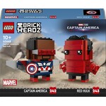 LEGO LEGO BrickHeadz 40668 Captain America and Red Hulk