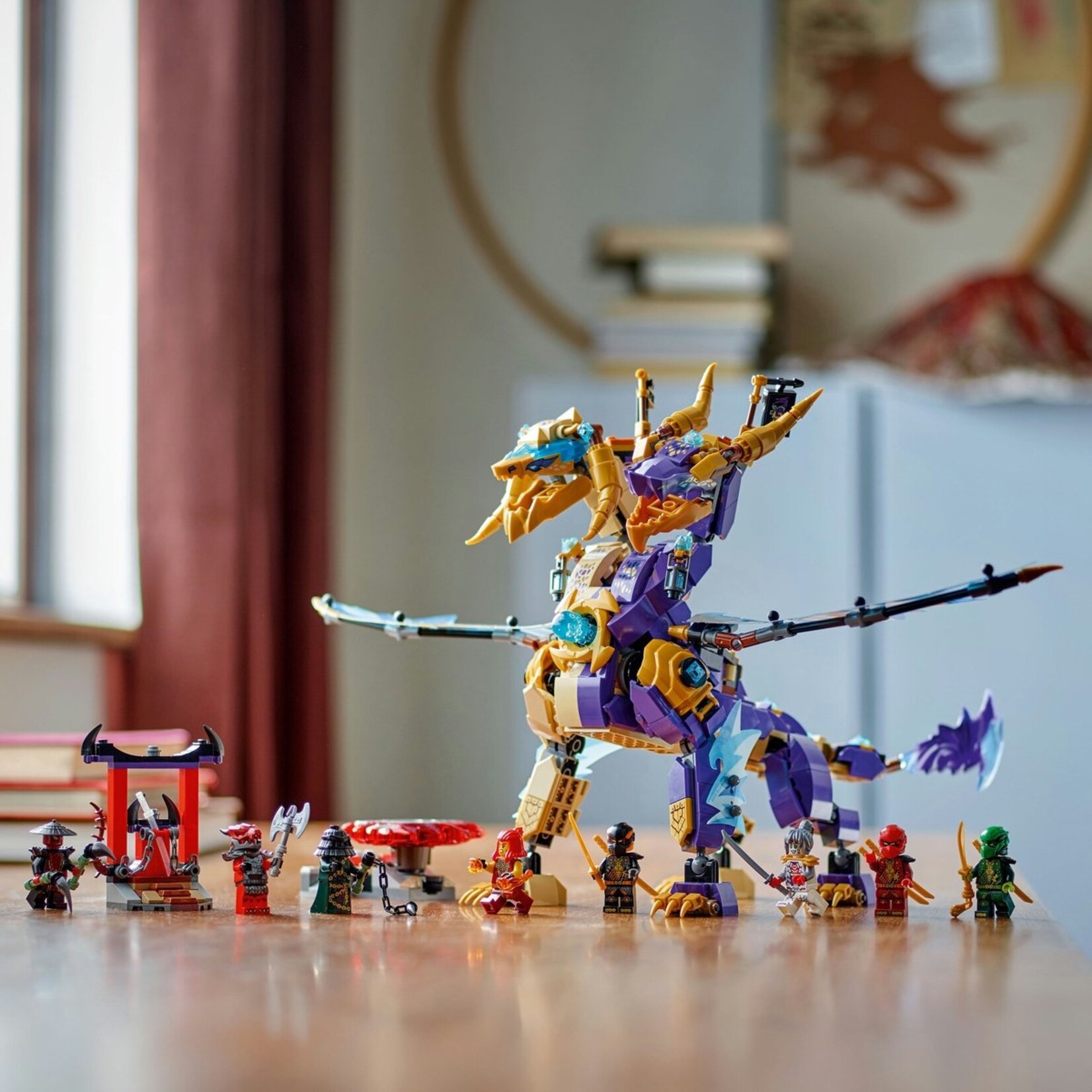 LEGO LEGO NINJAGO 71836 Boogdraak van Concentratie met 8 Minifiguren 869 Onderdelen