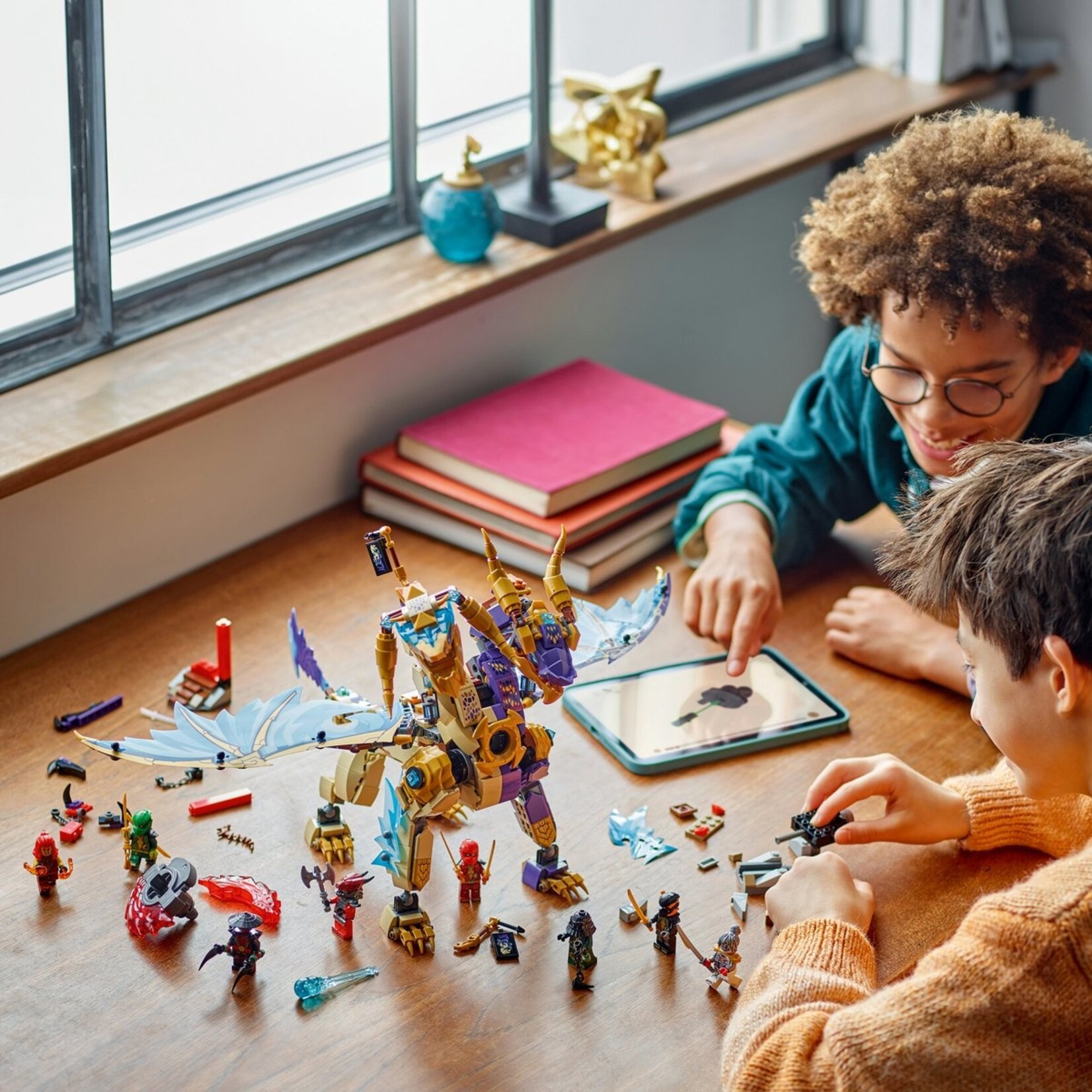 LEGO LEGO NINJAGO 71836 Boogdraak van Concentratie met 8 Minifiguren 869 Onderdelen