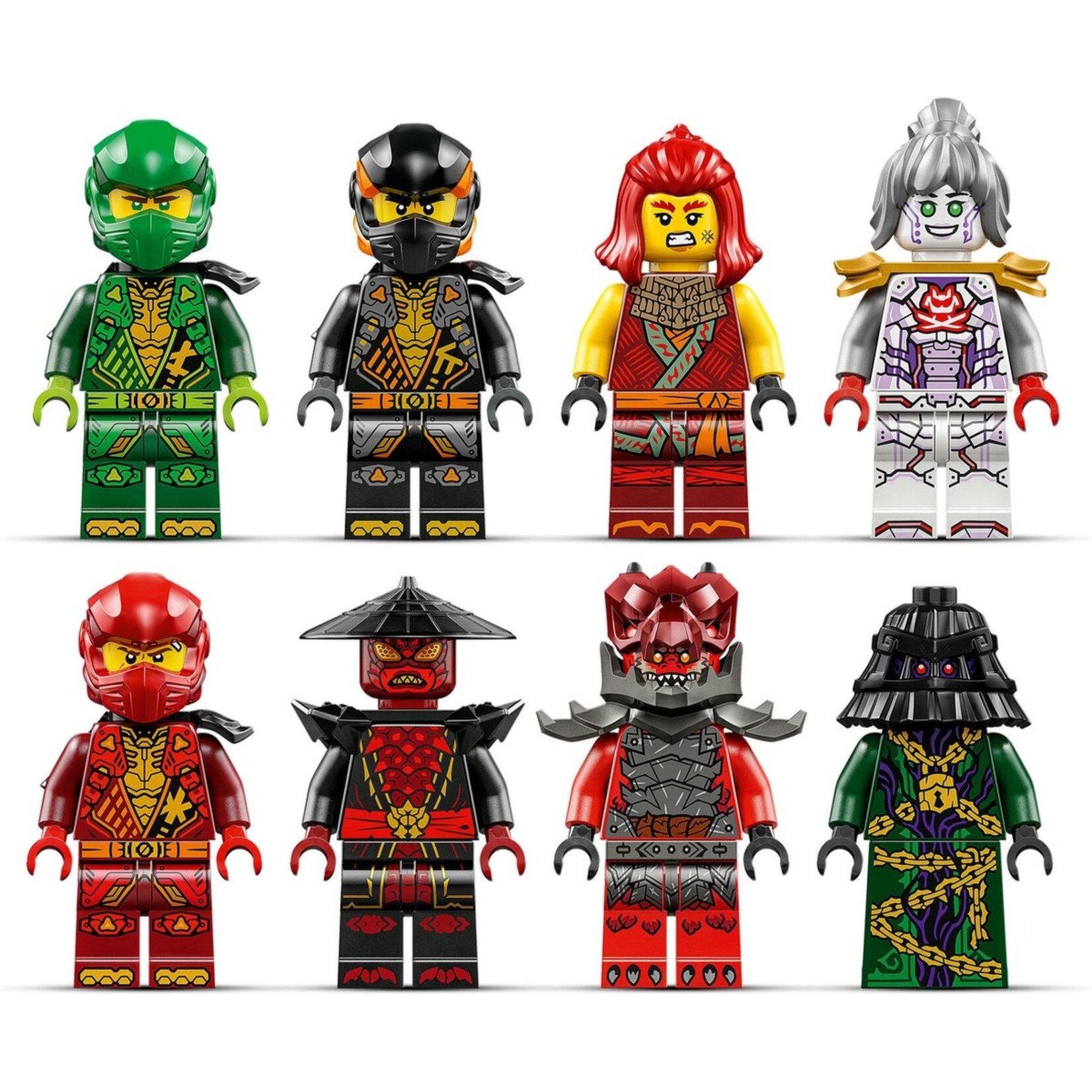 LEGO LEGO NINJAGO 71836 Boogdraak van Concentratie met 8 Minifiguren 869 Onderdelen