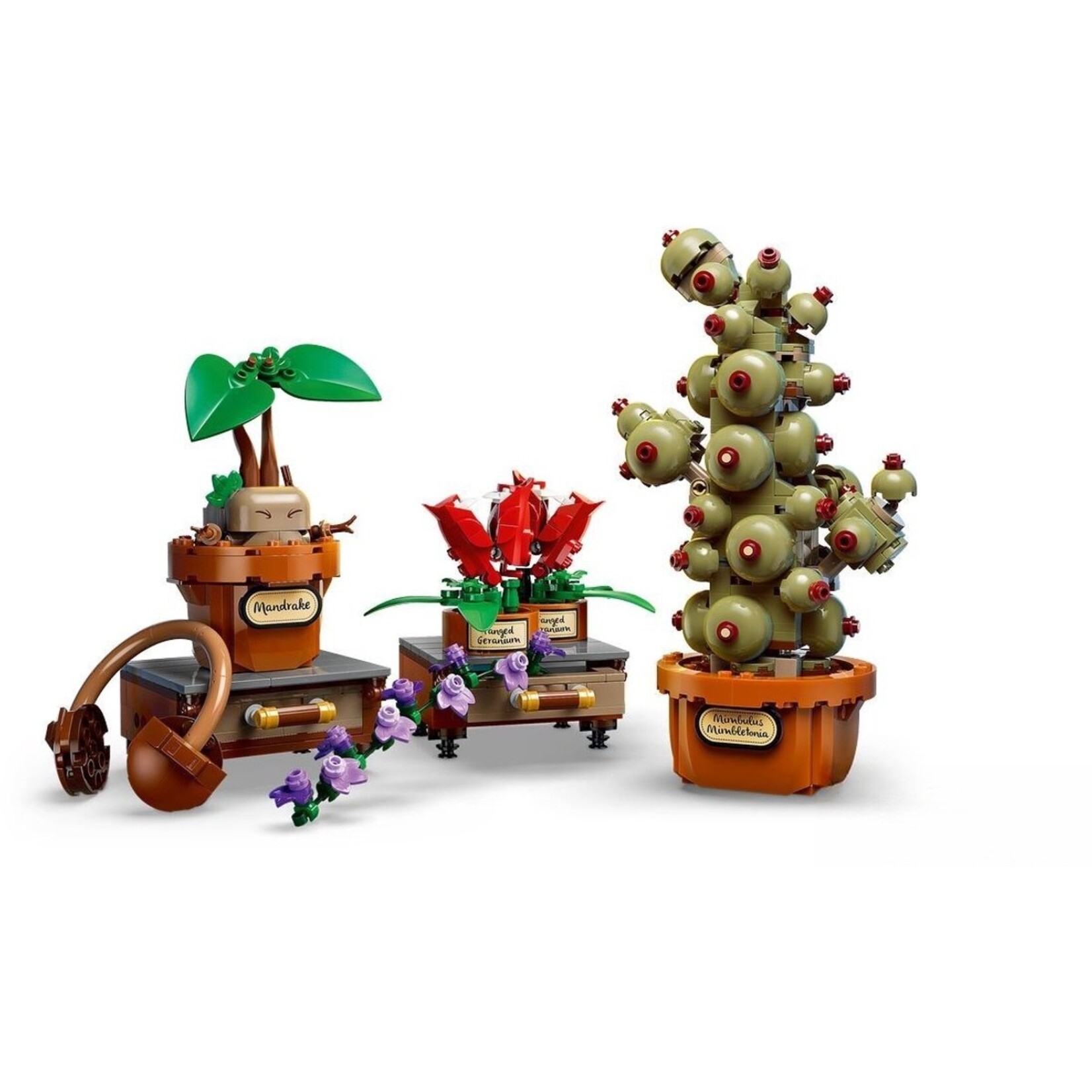 LEGO LEGO Harry Potter 76474 Zweinstein Kruidenkunde Planten 3 Magische Planten 817 Onderdelen