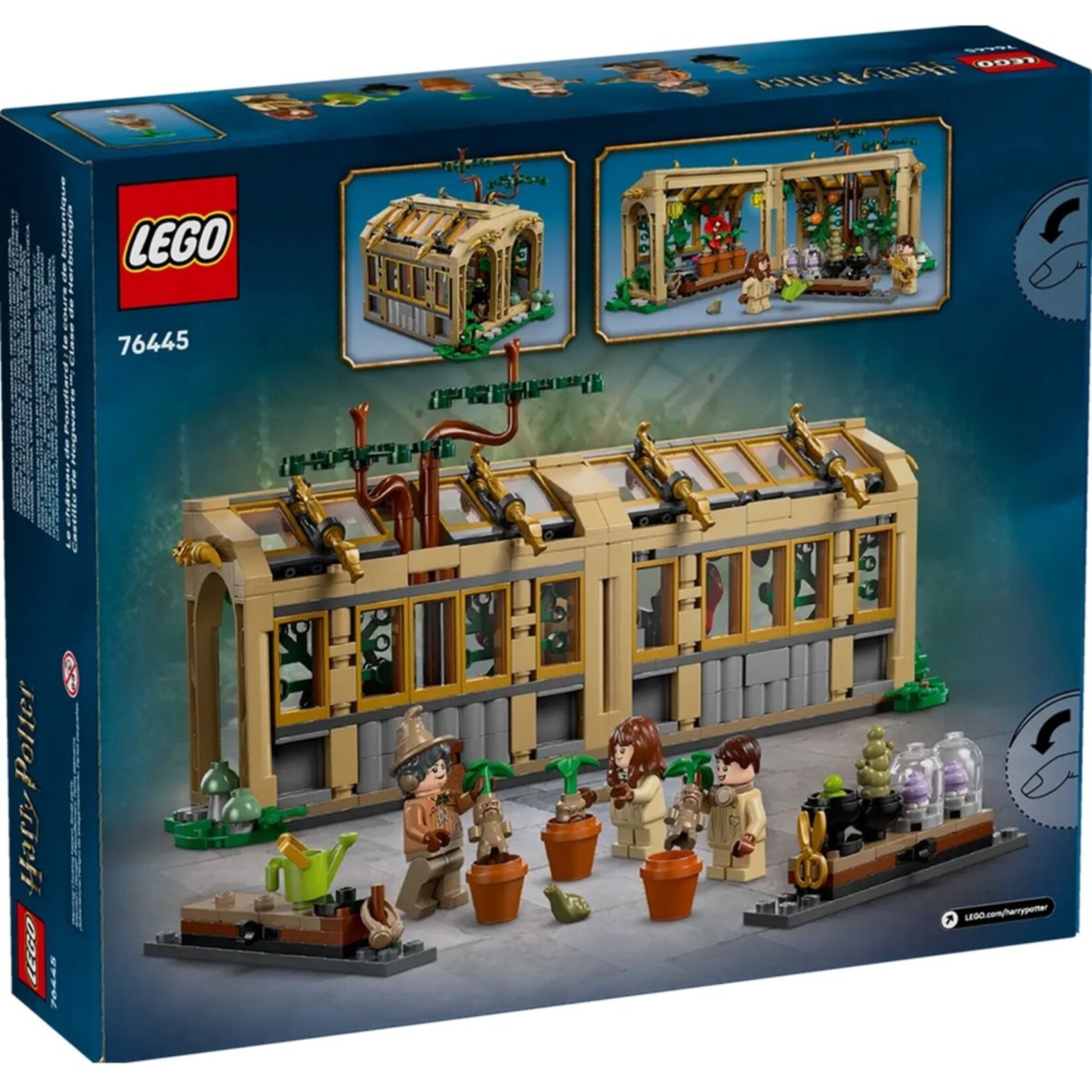 LEGO LEGO Harry Potter 76445 Kasteel Zweinstein Kruidenkundeles met 3 Minifiguren 390 Onderdelen