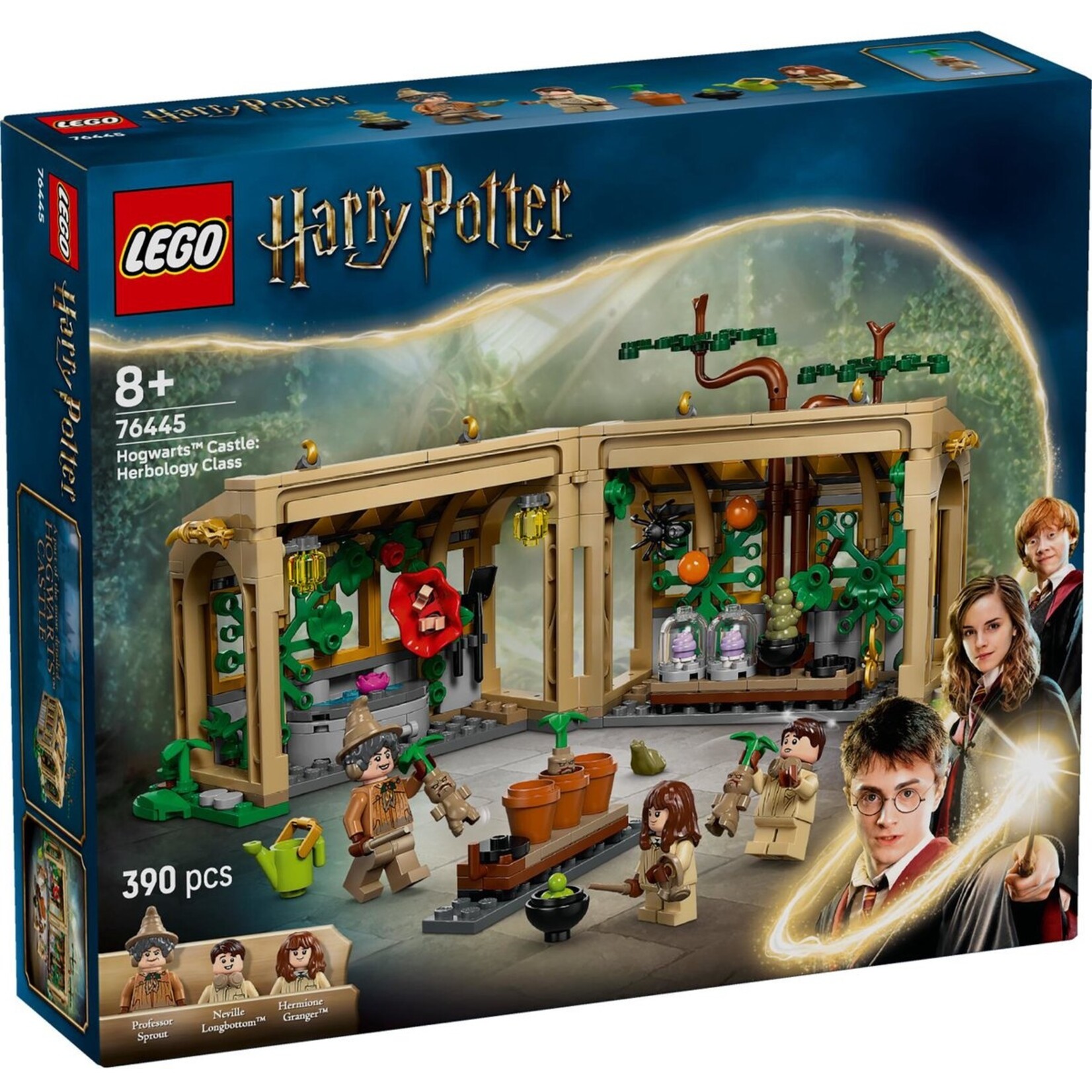 LEGO LEGO Harry Potter 76445 Kasteel Zweinstein Kruidenkundeles met 3 Minifiguren 390 Onderdelen