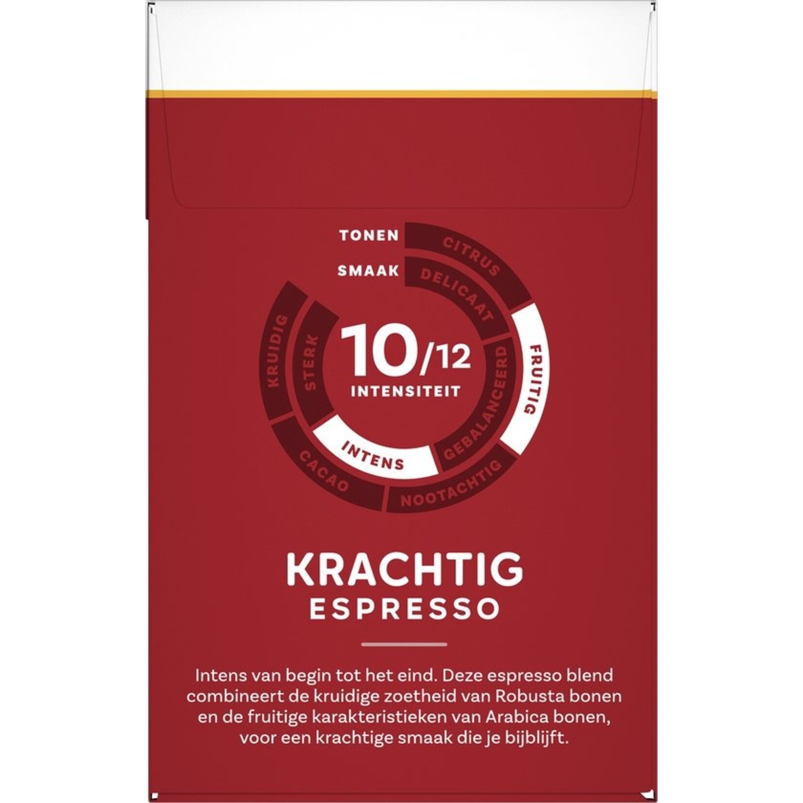 Bobbel Home Douwe Egberts Espresso Krachtig Coffee Capsules | 200 Capsules - Intensity 10/12 - Arabica and Robusta - For Nespresso Original and L’OR Barista